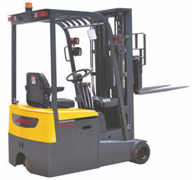 Chiny Elektryczny wózek widłowy 3-kołowe, wózek widłowy przemysłowy o ładowności 1500 kg dostawca