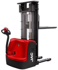 Chiny Red Electric Pallet Stacker 1500 kg Ładowność z napędem AC dostawca