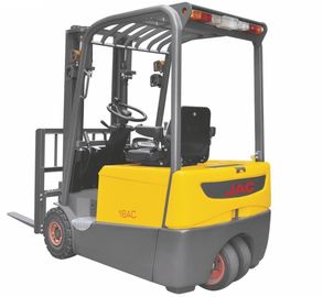 Chiny Elektryczny wózek widłowy zasilany bateryjnie Typ trzykołowy 1,6 tony Jedne koło napędowe tylne 1600Kg Prąd przemienny eksporter