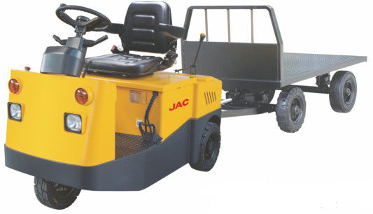 JAC Electric Tow Tractor 5.0 Ton Traction Weight , Electric Tow Tug CE Certification