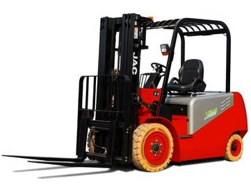 Chiny 3 Ton Elektryczny wózek widłowy zasilany bateryjnie / Potrójny wózek widłowy Roczna gwarancja fabryka